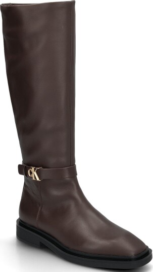 Calvin Klein Square High Boot Lth Mg Hdw ROCKY BROWN 41 x 41 Calvin Klein Square High Boot Lth Mg Hdw ROCKY BROWN 41 x 41