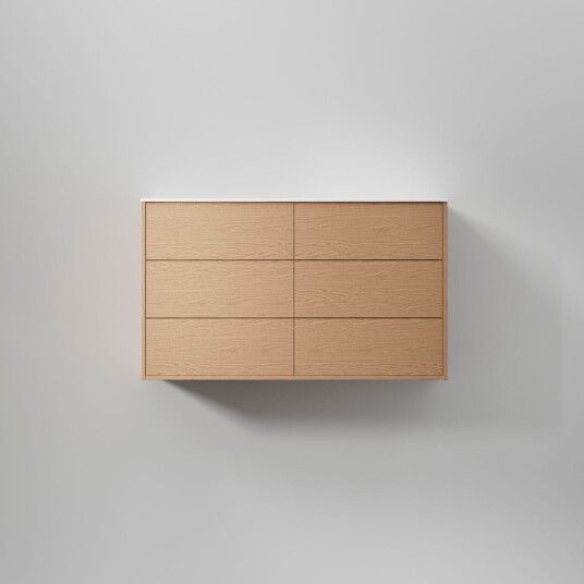 INR Iconic Nordic Rooms Terra Servantskap Natural oak / 120cm Dobbel Solid
