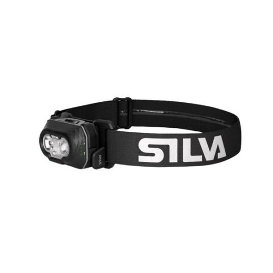 Hodelykt Silva Discover   500 lm / Batteridrevet Black