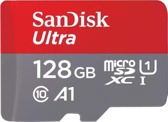 SanDisk Ultra PLUS microSD-kort 128GB