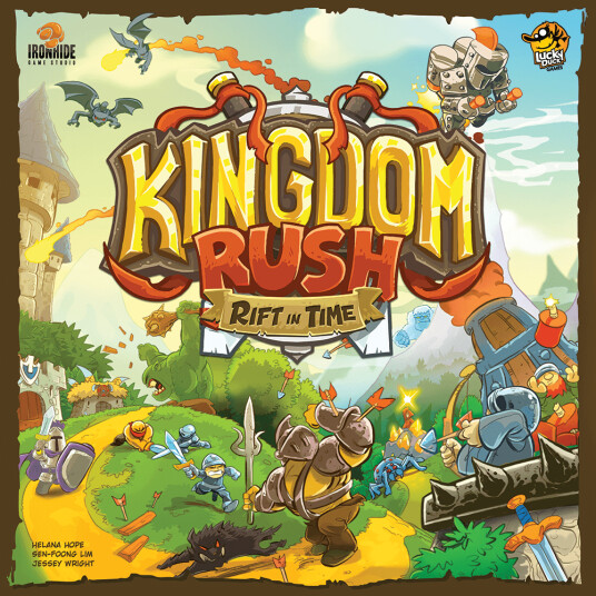 Kingdom Rush:  Rift in Time - Brettspill fra Outland