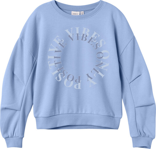 Name It Nkfptaround Ls Sweat Bru Blue 146 152