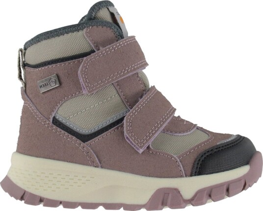 Color Kids Boots W. Velcro Wp Purple 26 Color Kids Boots W. Velcro Wp Purple 26