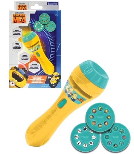 Lexibook Minions Stories-projektor og fakkellampe LTC050DES Lexibook Minions Stories-projektor og fakkellampe LTC050DES