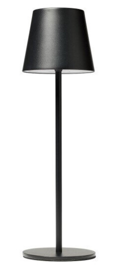 One Bordlampe 3W, sort
