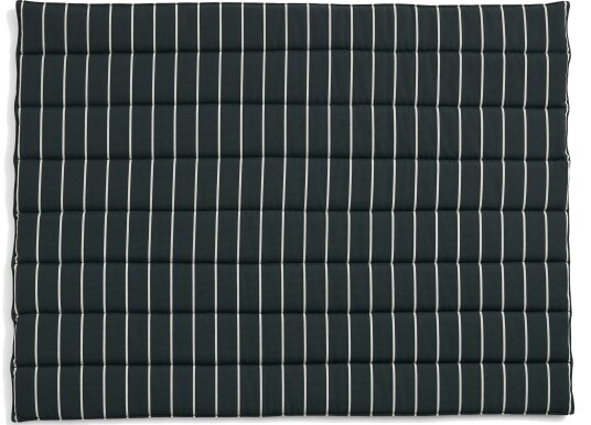 Outdoor Market Sofa Cushion Black With Beige Stripe