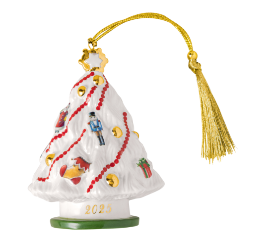 Villeroy & Boch Christmas Classic juletrepynt juletre 10 cm Villeroy & Boch Christmas Classic juletrepynt juletre 10 cm