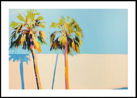 Palm Trees Plakat Plakat / 100x150cm