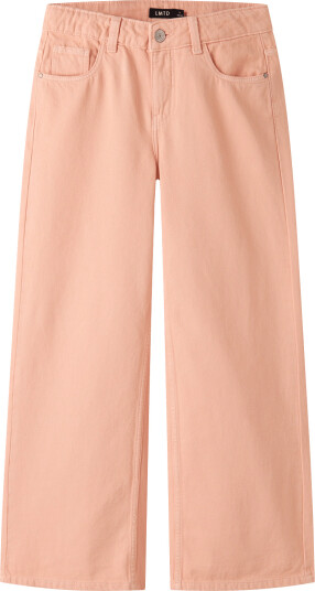 LMTD Nlfhyed Lw Twi Lc X Wide Pant Coral 152