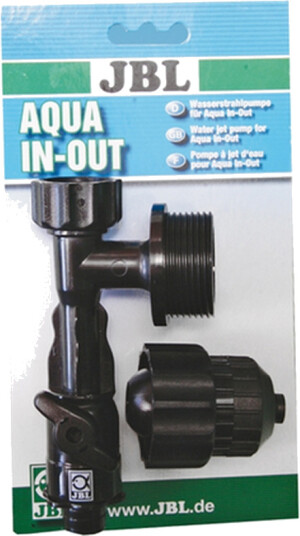 Aqua In-Out Water Jet Pump Fast Water Change Black Ø 12/16 Mm Aqua In-Out Water Jet Pump Fast Water Change Black Ø 12/16 Mm
