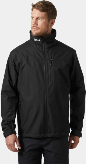 Helly Hansen Crew Mellomlags Seilerjakke 2.0 Herre Svart 4xl