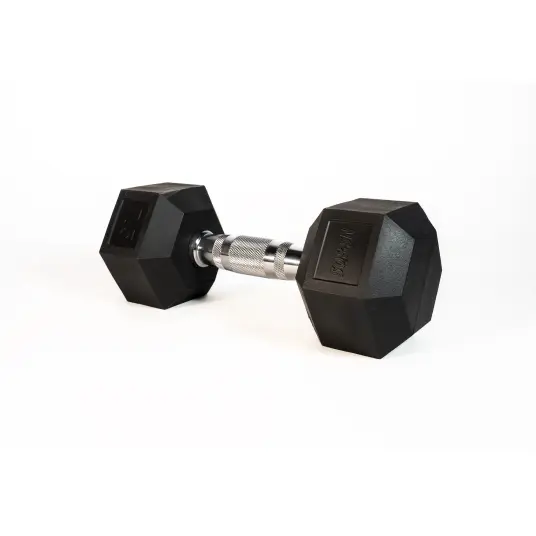 SQ&SN Hexagon Manual (7,5 kg) med forkrommet grep. Utstyr til crossfit trening, styrketrening og funksjonell trening