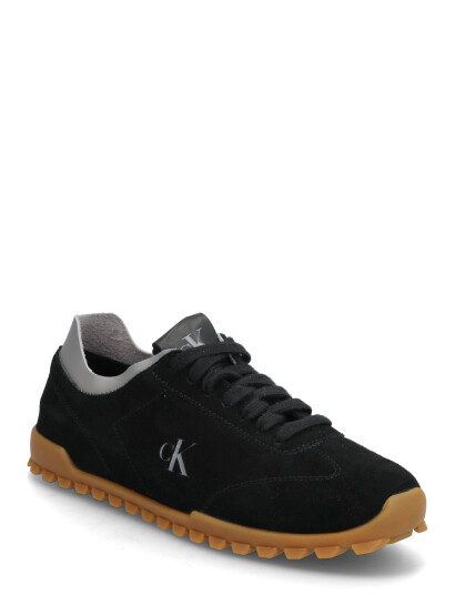 Calvin Klein Low Profile Run Mg Sue Db Laces   Black   39
