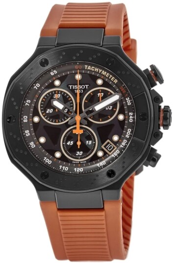 Tissot Herreklokke T141.417.37.051.02 T Race Sort/Gummi Ø45 mm