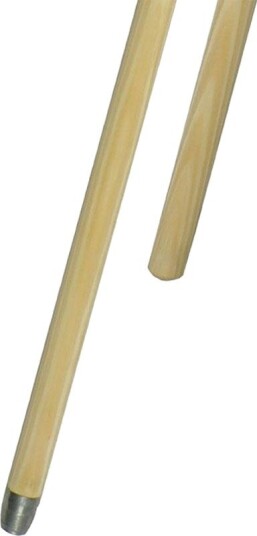 Roliba 10 Stk. Treskaft, 150 cm, Med Metallgjenger Natur 1500 mm