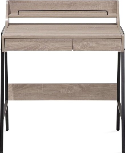 Skrivebord Broxeele 77 cm med Oppbevaring Tre/Natur