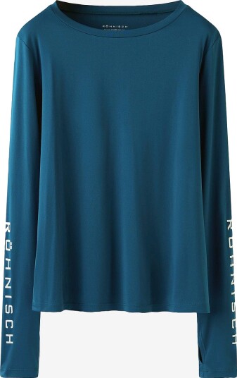 Röhnisch Treningstopp Team Logo Long Sleeve Blå