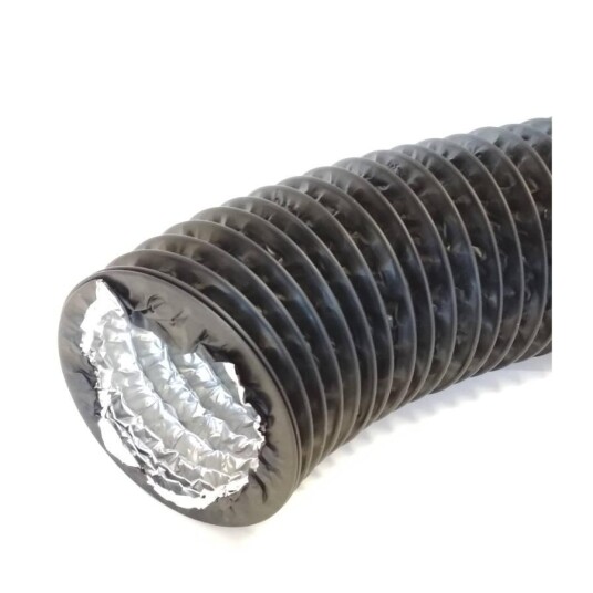 Europlast Fleksibel ventilasjonsslange Sort Ø160mm 3m FC160 3M