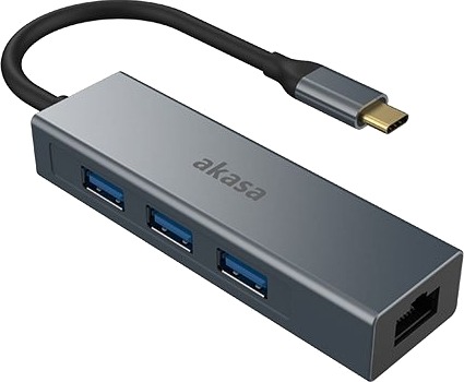 Akasa Ak-Cbca20-18Bk Usb 3.2 Gen 1 3.1 Gen 1 Type-C Rj-45 Usb 3.2 Gen 1 3.1 Gen 1 Type-A 5000 Mbit/S Grå Aluminium 0,18 M Akasa Ak-Cbca20-18Bk Usb 3.2 Gen 1 3.1 Gen 1 Type-C Rj-45 Usb 3.2 Gen 1 3.1 Gen 1 Type-A 5000 Mbit/S Grå Aluminium 0,18 M