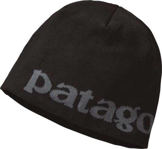 Patagonia  Beanie Hat, LGBK Logo Belwe: Black, ALL