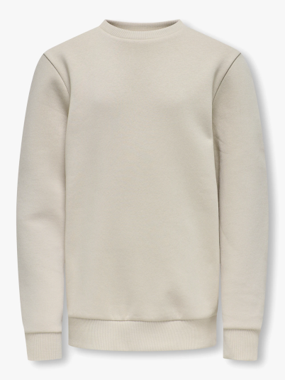 Only & Sons Jr Ceres Crew Neck Sweat Grå 134/140 Only & Sons Jr Ceres Crew Neck Sweat Grå 134/140