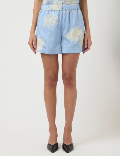 YAS Yasskana Hw Shorts Blue 42
