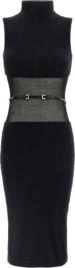Elisabetta Franchi Dame Kjoler Svart M, Elisabetta Franchi Dame Kjoler Svart M,