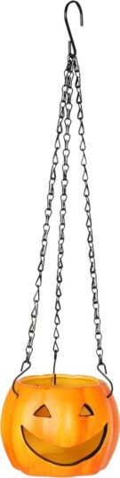 Hengende Gresskar Telysholder 12 cm Halloween 97814