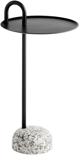 Hay - Bowler Black Sidebord Shane Schneck Svart Metall/stein