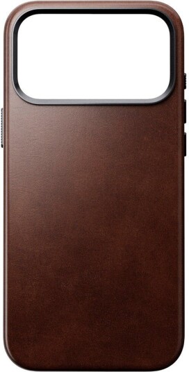 Nomad iPhone 17 Pro Max Horween Lærdeksel MagSafe Kompatibel Rustikk Brun