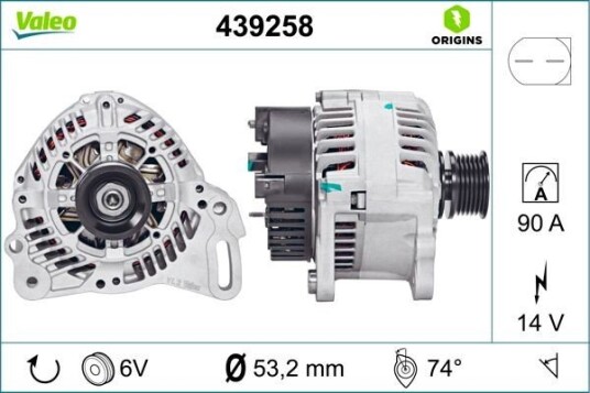 Dynamo VALEO 439258