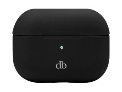 Dbramante1928 Costa Rica - Eske For Hodemikrotelefoner - Silikon, Resirkulert Plast - Nattsvart - For Apple Airpods With Wireless Charging Case