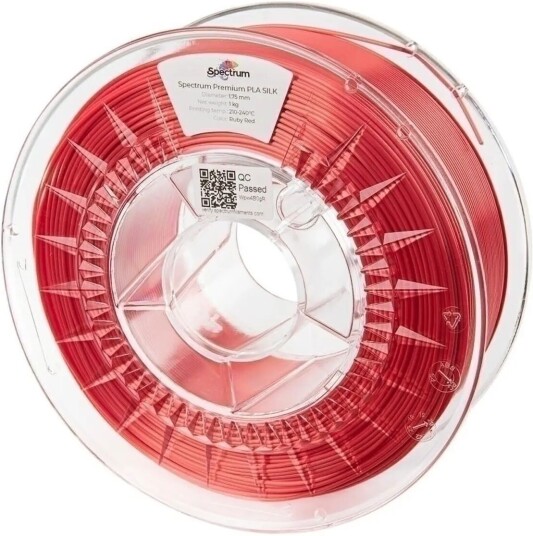 Spectrum Silk Pla Ruby Red