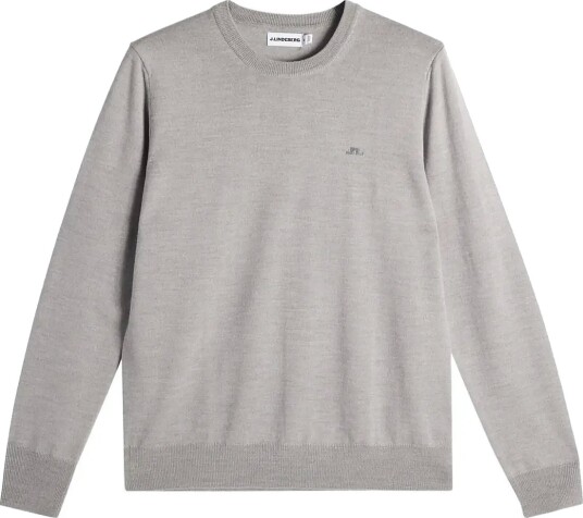 J. Lindeberg Keane Merino Crew Neck Grey L J. Lindeberg Keane Merino Crew Neck Grey L