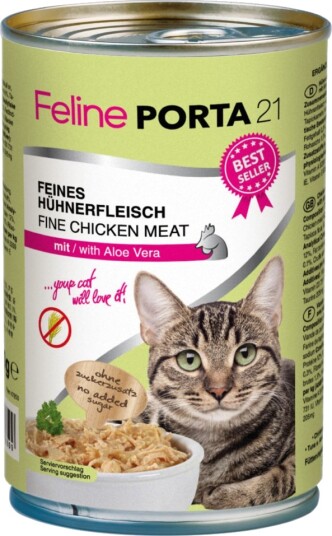 Feline Porta 21 Kylling Med Aloe 6 X 400 G
