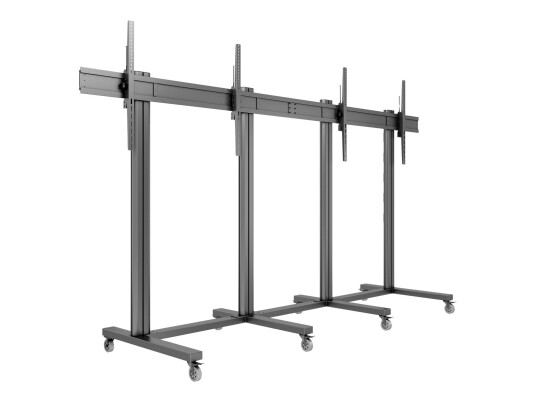 Multibrackets M Public Display Stand 210 Dual Screen stativ - for 2 flatpaneler / videokonferansesystem - svart