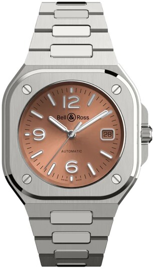 Bell & Ross Herreklokke BR05A BR ST/SST Br 05 Brun/Stål
