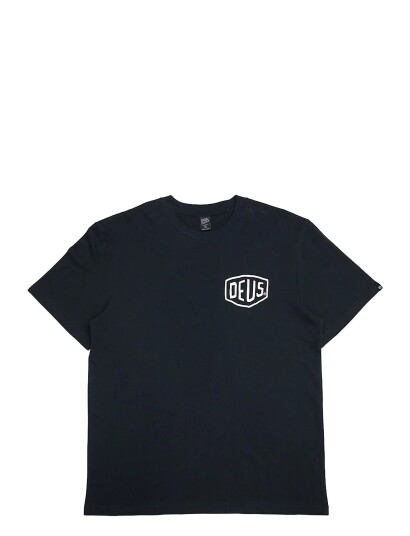 Deus Ex Machina Frontage Tee Black L Deus Ex Machina Frontage Tee Black L
