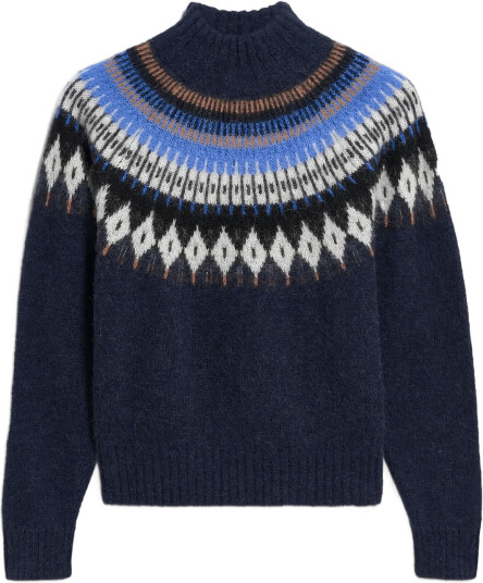 Ivy Oak Iofidessa Pullover Navy S