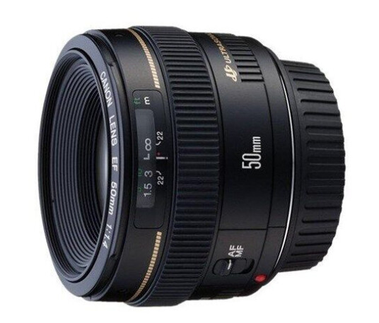 Canon EF 50mm f/1.4 USM Normalobjektiv for Fullformat DSLR