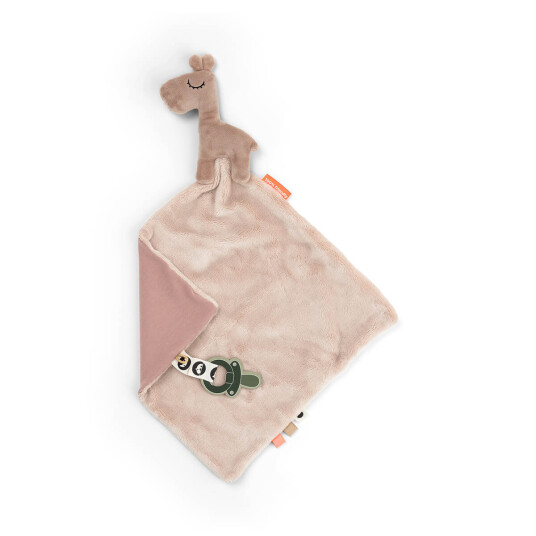 Done By Deer Comfort Blanket Raffi Powder Pink Done By Deer Comfort Blanket Raffi Powder Pink