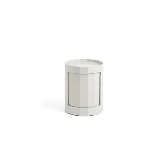 HAY Facet Sidebord Lavt Tåkete Grå