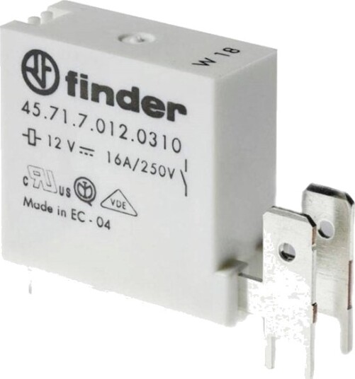 Finder 45.71.7.048.1310 Printrelé 48 V/Dc 16 A 1 Vekselkontakt