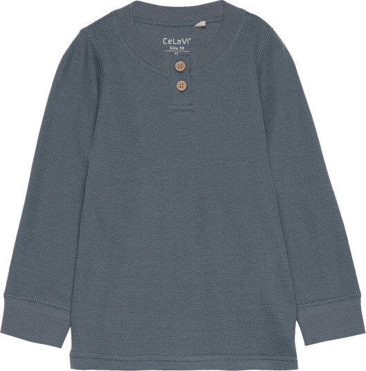 CeLaVi Blouse Ls W. Print Blue 120