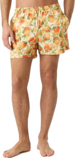 Björn Borg Borg Print Swim Shorts Orange L Björn Borg Borg Print Swim Shorts Orange L