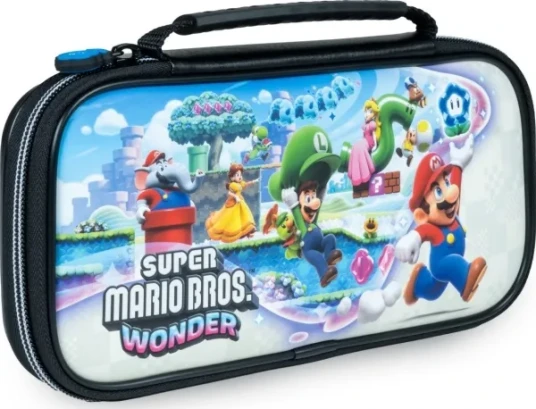 Nacon Switch Travel Case Super Mario Bros. Switch Lite/Switch OLED" Nacon Switch Travel Case Super Mario Bros. Switch Lite/Switch OLED"