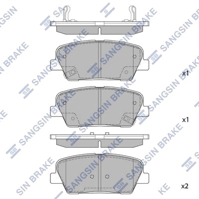 Hi Q SP1247 Bremseklosser