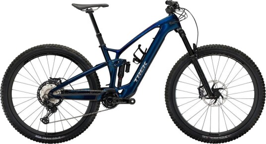 Trek Fuel EXe 9.8 XT Fulldempet Elsykkel Mulsanne Blue 17.5" // M