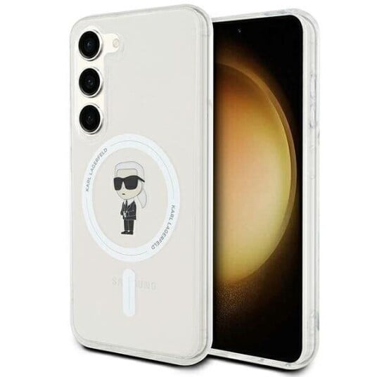 Karl Lagerfeld Galaxy S24 MagSafe Hardcase Gjennomsiktig IML Ikonik