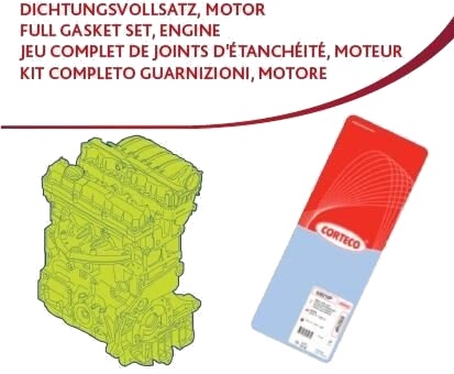 Tetnings helsett motor CORTECO 83403959